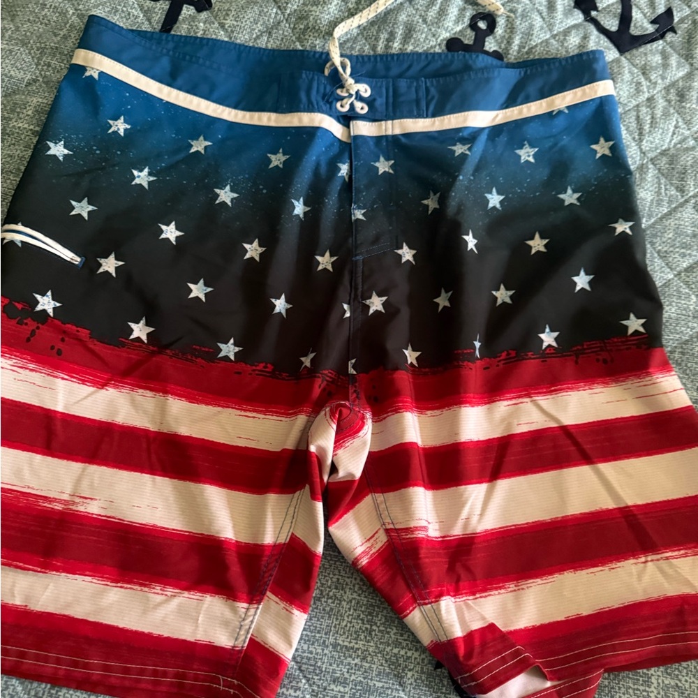 Burnside Stars and Stripes Board Shorts Men’s